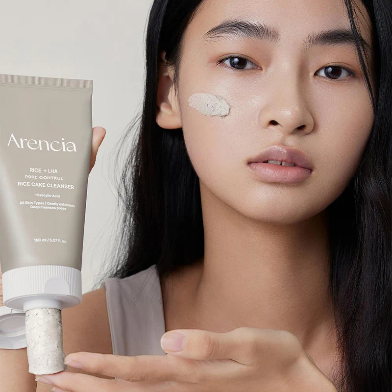 Rice + LHA Pore Control Rice Cake Cleanser - Image 5