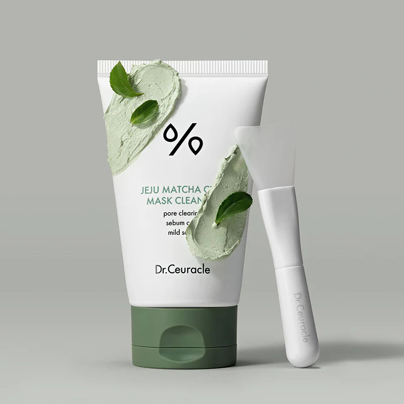 Jeju Matcha Clay Mask Cleanser - Image 3