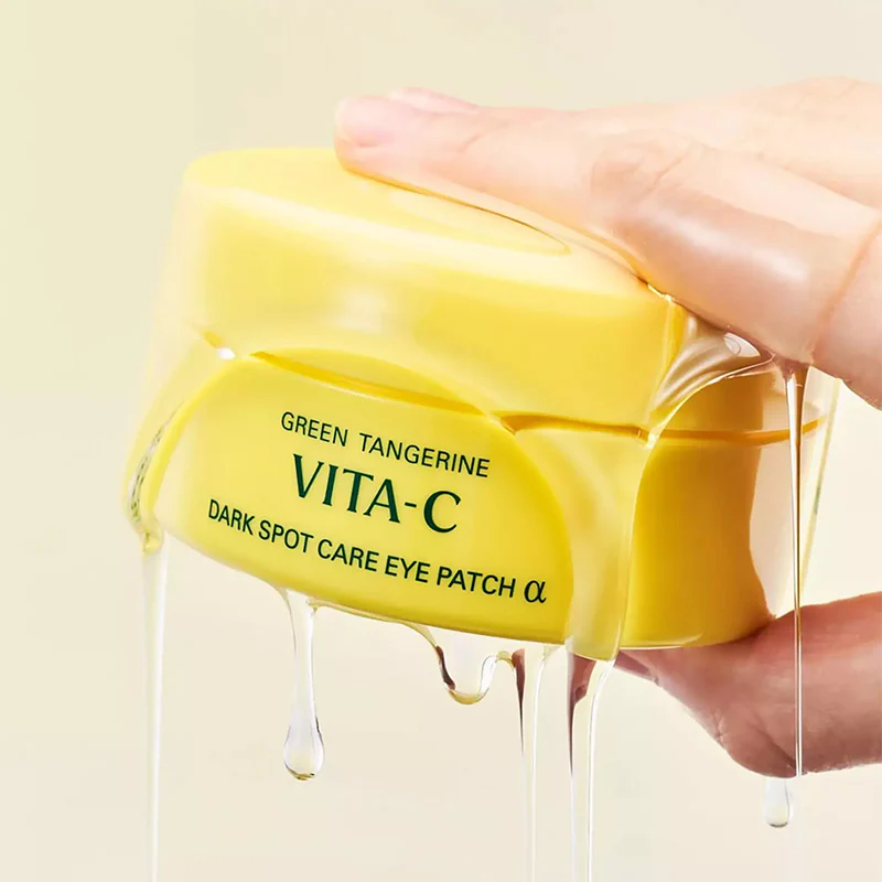 Green Tangerine Vita-C Dark Spot Care Eye Patch Alpha - Image 5