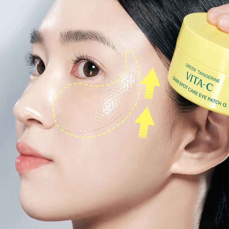 Green Tangerine Vita-C Dark Spot Care Eye Patch Alpha - Image 7