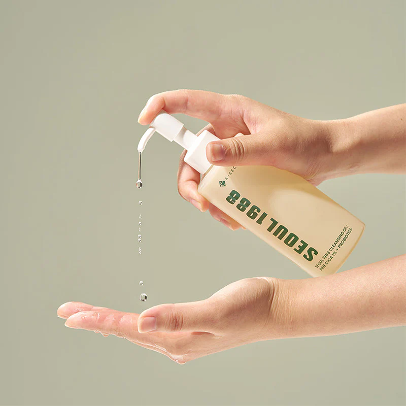 SEOUL 1988 Cleansing Oil : Pine Cica 1% + Probiotics - Image 2