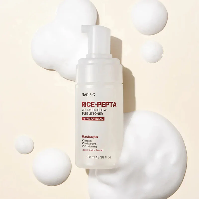 Rice Pepta Collagen Glow Bubble Toner - Image 6