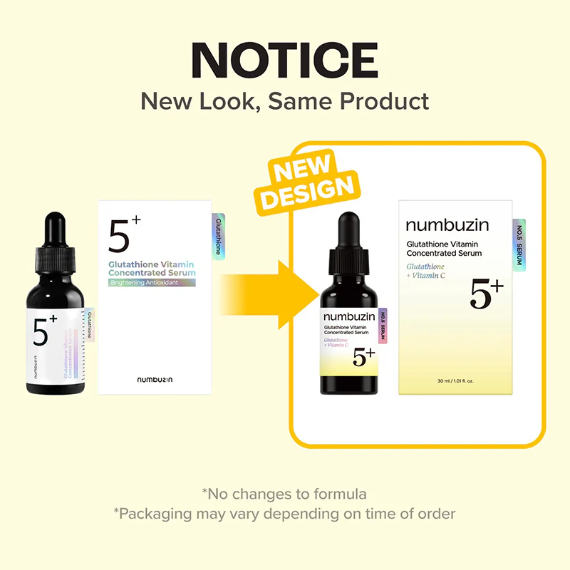 No.5+ Glutathione Vitamin Concentrated Serum - Image 6